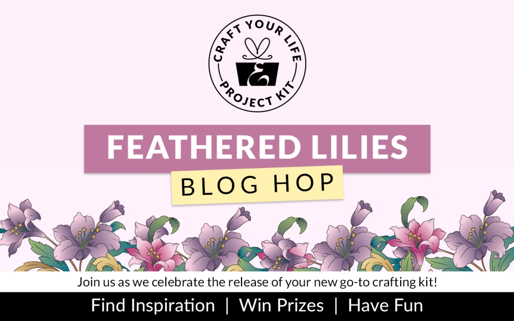 January 2022 Feathered Lilies Blog Hop Banner